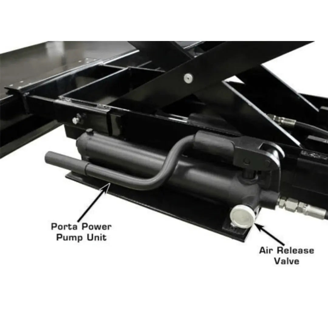 Atlas Garage PRO8000EXT 4 Post Lift + RJ35 Sliding Jacks Combo