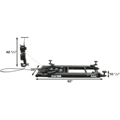 Atlas 6MR Portable Mid-Rise Scissor Lift 6,000 lb Capacity