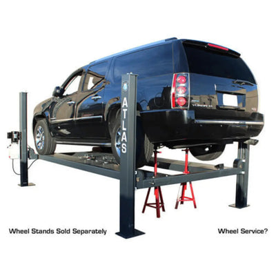 Atlas 408SL Super Deluxe Portable Hobbyist 8,000 lb. Capacity 4-Post Lift