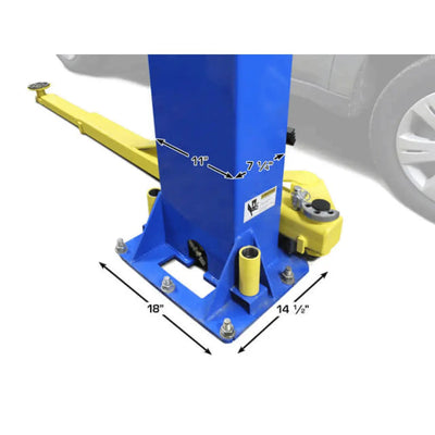 Atlas PRO-9D 9,000 lb 2-Post Overhead Lift