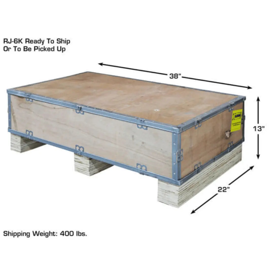 Atlas ALI Certified APEX9 4-Post Lift + RJ6 Rolling Bridge Jack Combo