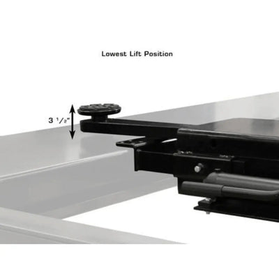 Atlas Garage PRO8000EXT-L 4 Post Lift + RJ35 Sliding Jack Combo