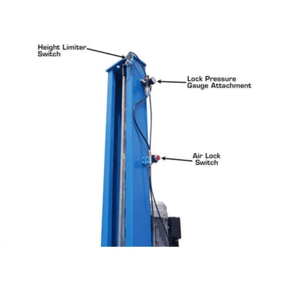Atlas 414A Alignment Lift + RJ8 Rolling Jacks Combo
