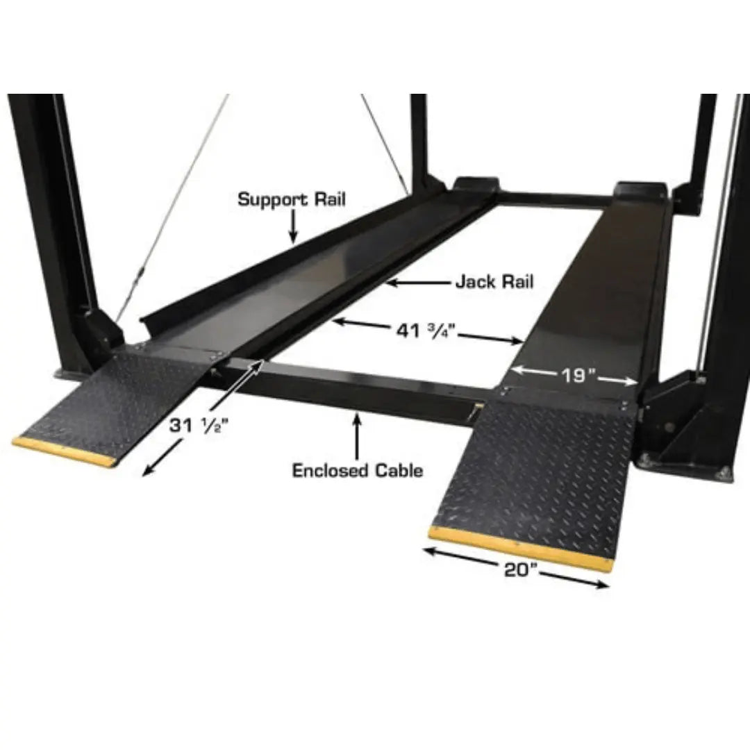 Atlas Garage PRO7000ST Super Tall 7,000 lb. Capacity 4-Post Lift
