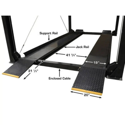 Atlas Garage PRO7000ST Super Tall 7,000 lb. Capacity 4-Post Lift