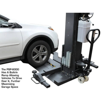 Atlas PSP-6000 6,000 lb Single Post Portable Car Lift