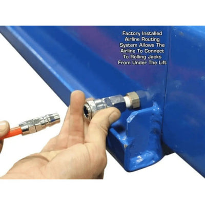 Atlas PX16A Scissor Alignment Lift and RJ8 Rolling Jack Combo