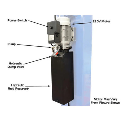 Atlas ATTD-412A Alignment Lift + RJ6 Rolling Jacks Combo