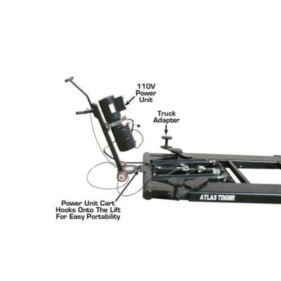 Atlas 6MR Portable Mid-Rise Scissor Lift 6,000 lb Capacity