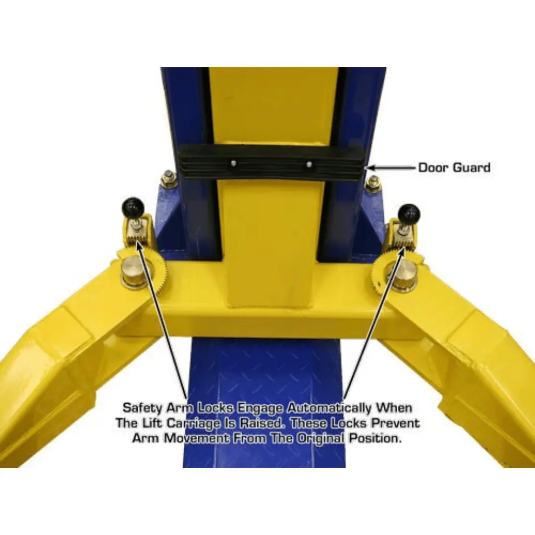 Atlas 9KBPX 9,000 lb Baseplate 2 Post Vehicle Lift