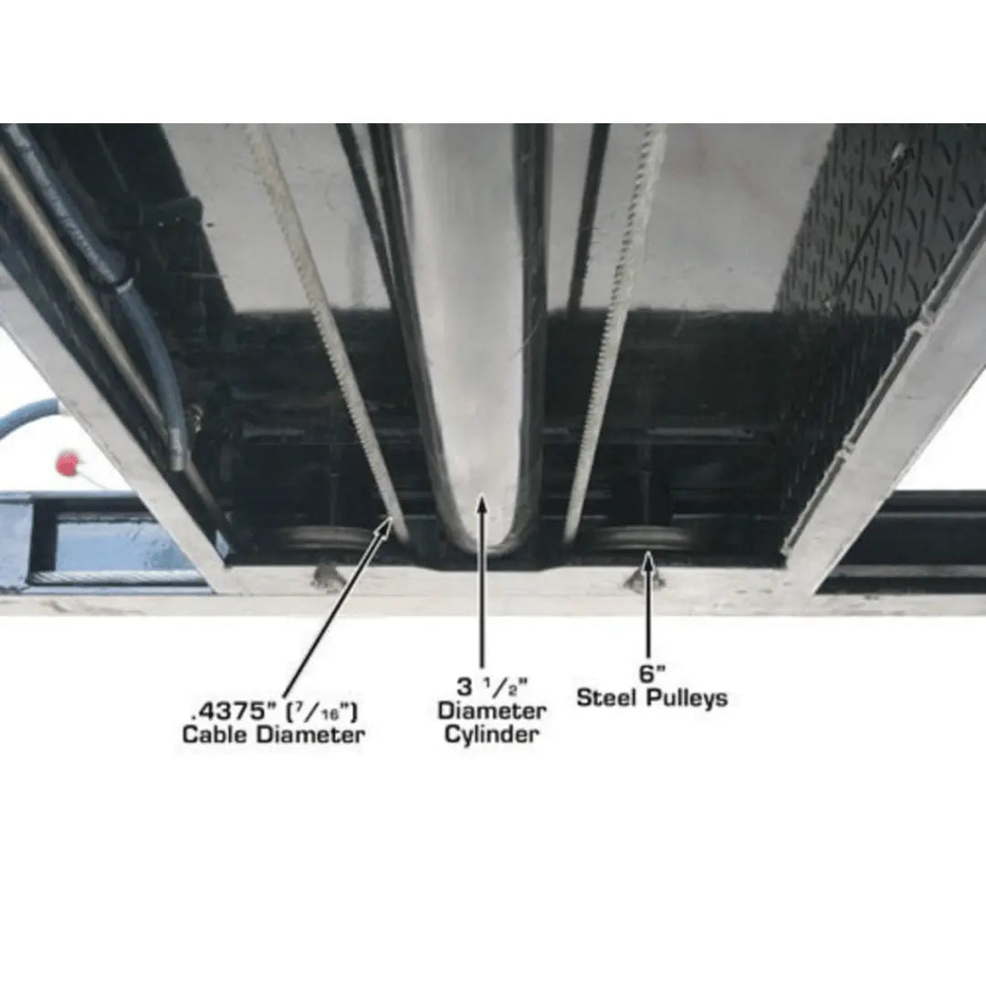 Atlas Garage PRO9000 4 Post Lift + RJ35 Sliding Jacks Combo