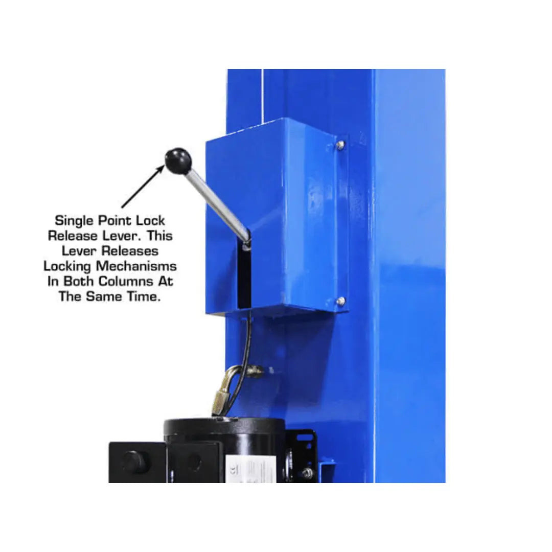 Atlas PRO-9D 9,000 lb 2-Post Overhead Lift