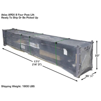 Atlas APEX8 ALI Certified Hobbyist 8,000 lb. Capacity 4-Post Lift