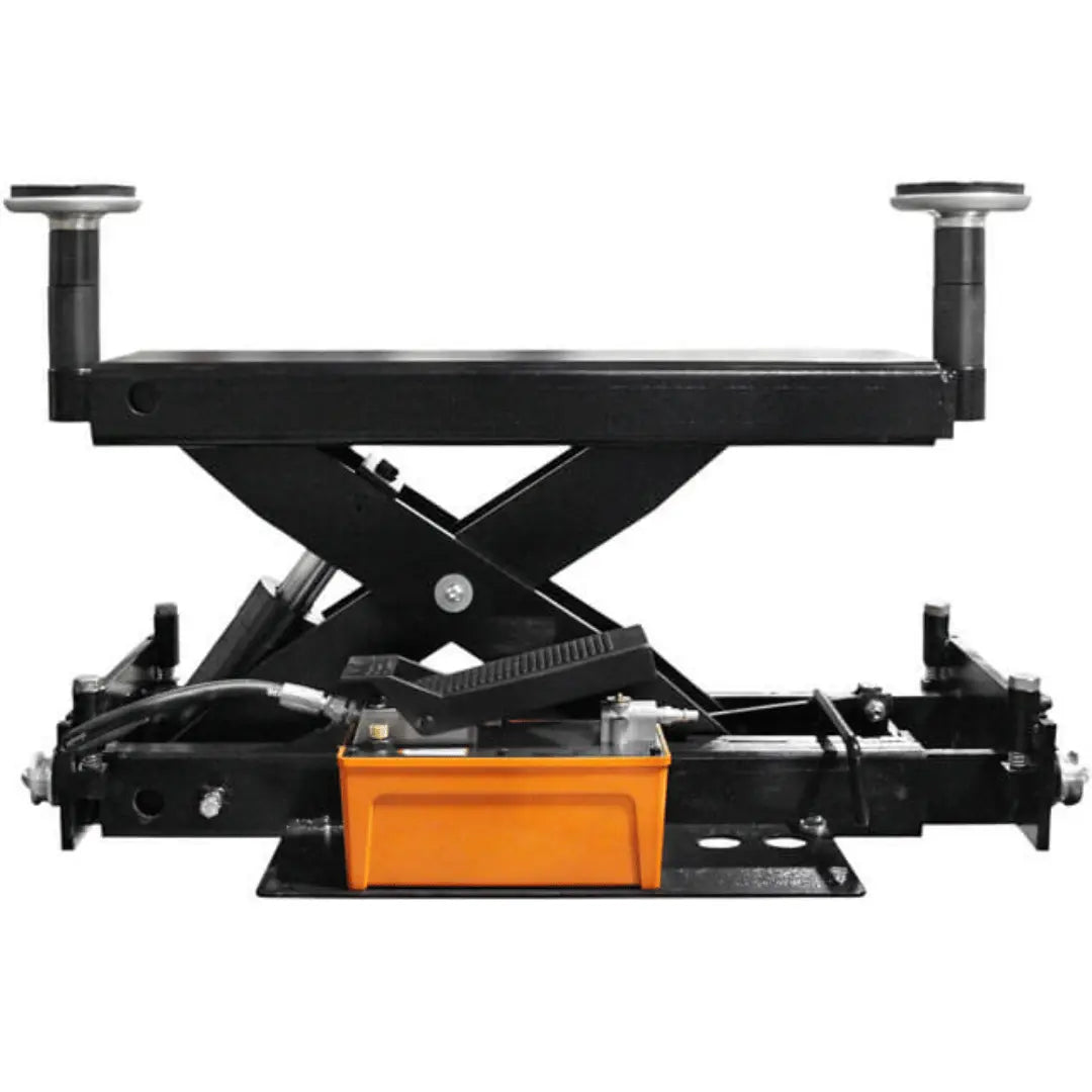 Atlas ALI Certified APEX9 4-Post Lift + RJ6 Rolling Bridge Jack Combo