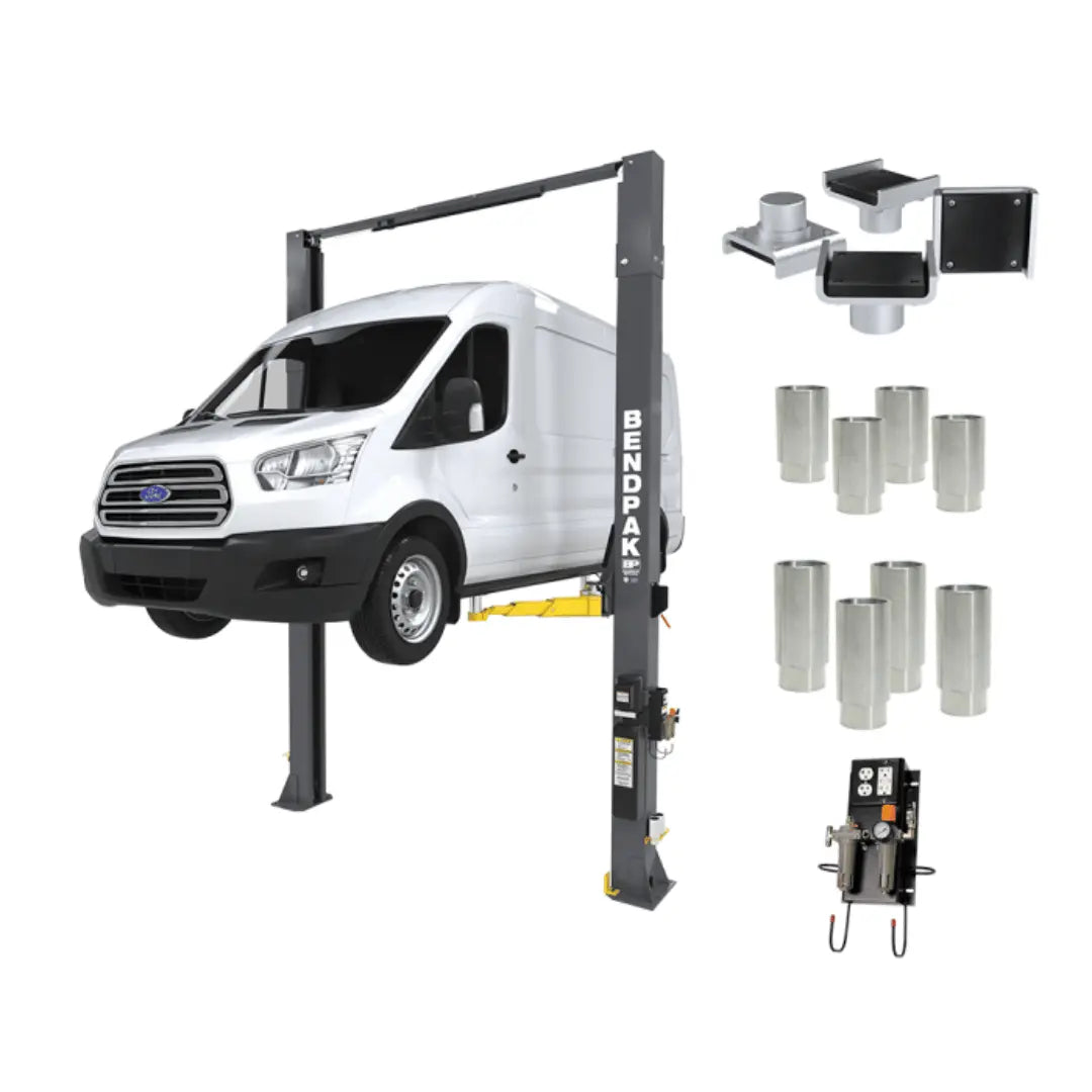 BendPak Car Lift - 10APX-181 Pro Series 10,000‐lb. Capacity 2 Post Car Lift
