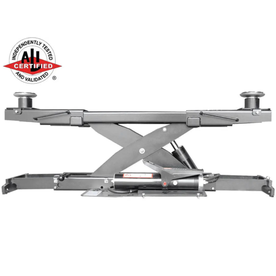 Atlas Open Front Alignment Lift + RJ7000 ALI Certified Rolling Jack Combo