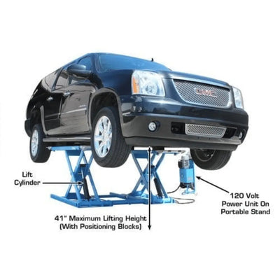 Atlas 7K-Kwik-Bay Portable Mid-Rise Scissor LIft 7,000 lb