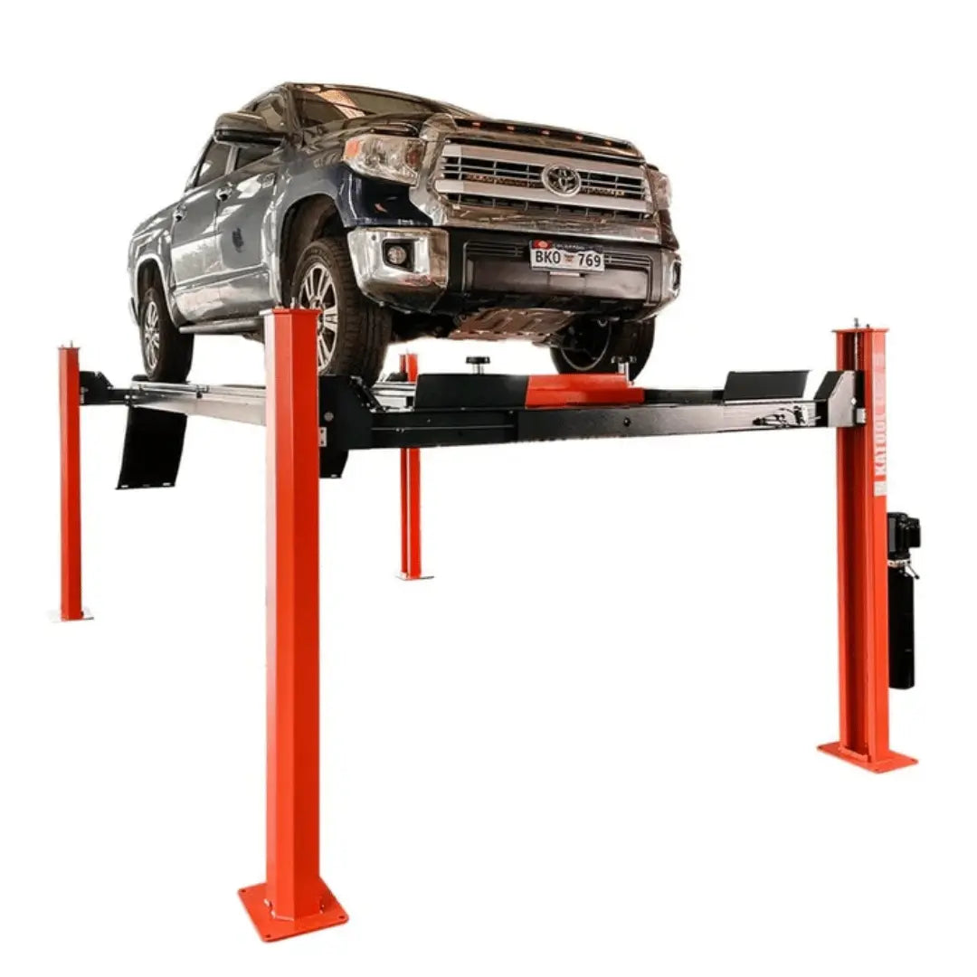 Katool KT-4H150 15,000 lbs 4 Post Alignment Lift With Rolling Jack