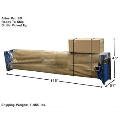 Atlas PRO-9D 9,000 lb 2-Post Overhead Lift