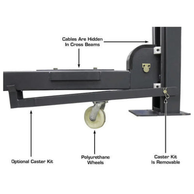 Atlas 408SL Super Deluxe Portable Hobbyist 8,000 lb. Capacity 4-Post Lift