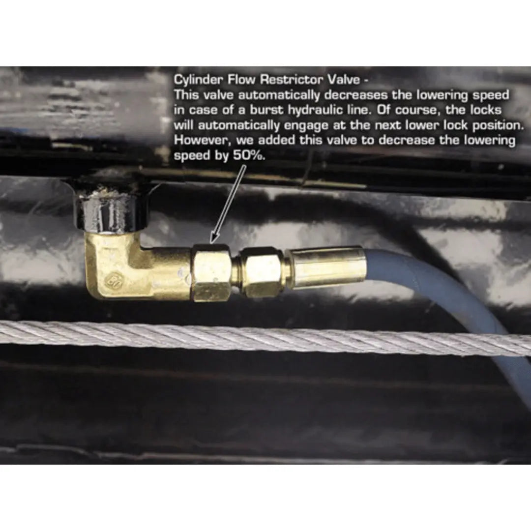 Atlas Garage PRO8000EXT-L 4 Post Lift + RJ35 Sliding Jack Combo