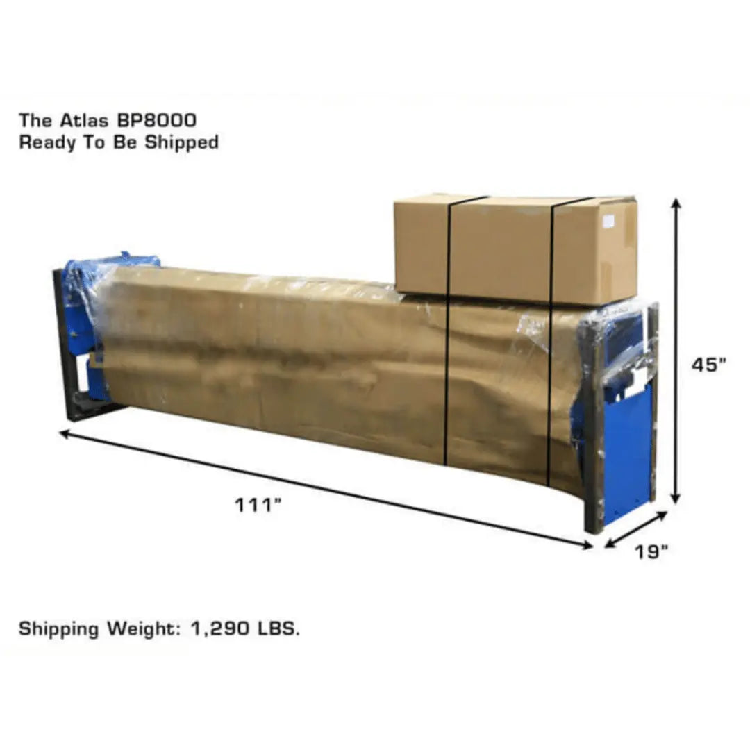 Atlas BP8000 8,000 lb Capacity Baseplate 2 Post Lift