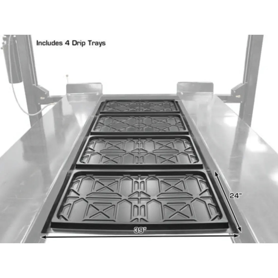 Atlas Garage PRO9000 4 Post Lift + RJ6 Rolling Jacks Combo