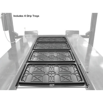 Atlas Garage PRO9000 4 Post Lift + RJ35 Sliding Jacks Combo