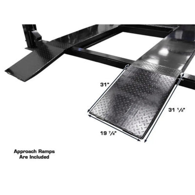 Atlas Garage PRO9000 4 Post Lift + RJ6 Rolling Jacks Combo