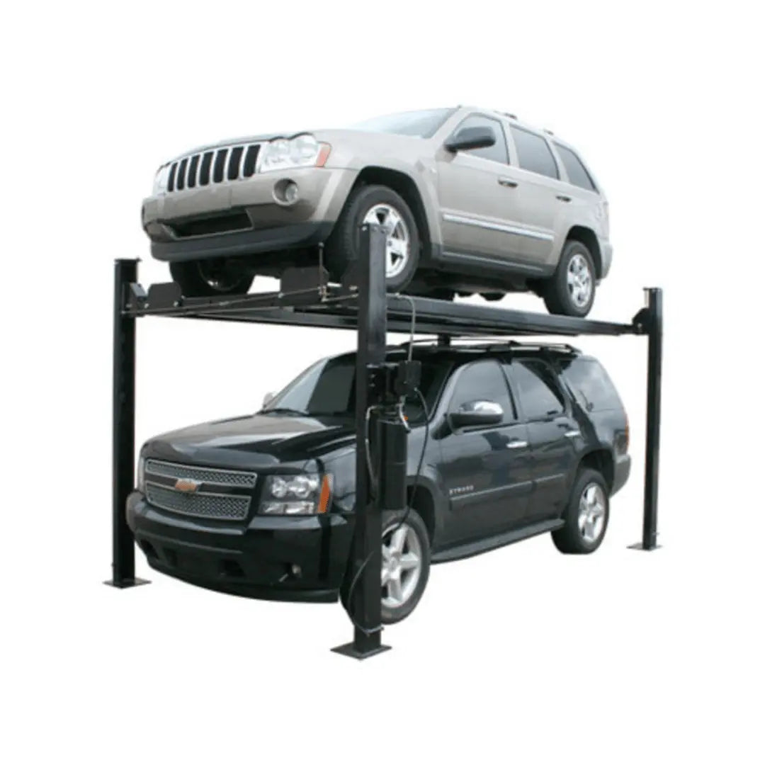 Atlas Garage Extra Tall/Extra Wide Portable Lift | Heavy Duty 4-Post Lift