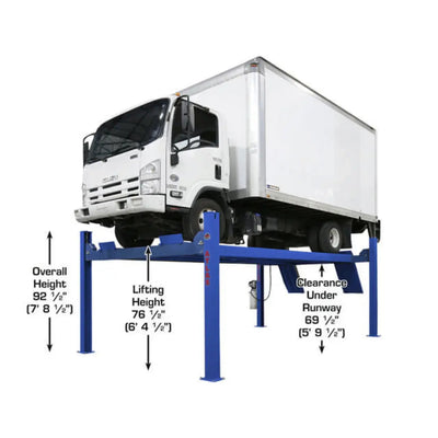 Atlas Platinum PVL14 14000 lb Certified 4-Post Lift