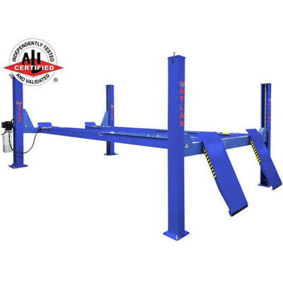 Atlas Open Front Alignment Lift + RJ7000 ALI Certified Rolling Jack Combo