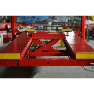 Katool KT-4H150 15,000 lbs 4 Post Alignment Lift With Rolling Jack