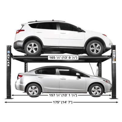 Atlas APEX8 ALI Certified Hobbyist 8,000 lb. Capacity 4-Post Lift