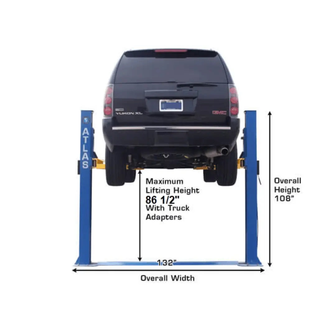 Atlas BP8000 8,000 lb Capacity Baseplate 2 Post Lift