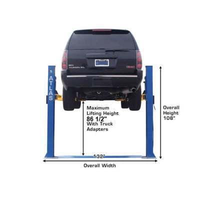 Atlas BP8000 8,000 lb Capacity Baseplate 2 Post Lift