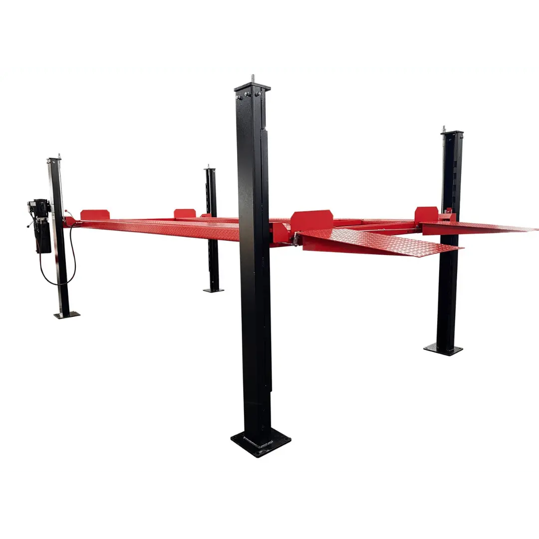 Valor V8 8,000 lb 4 Post Car Lift (Combo)