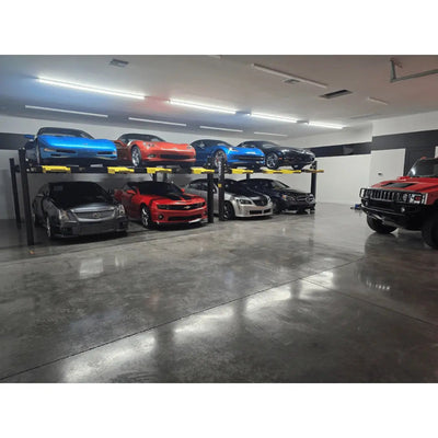Amgo 409-DP 9,000 Lb Double Parking 4 Post Car Lift