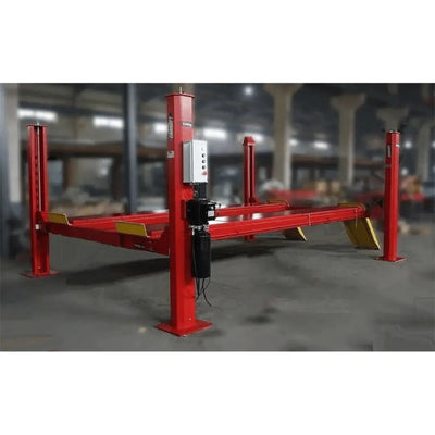 Katool KT-4H150 15,000 lbs 4 Post Alignment Lift With Rolling Jack