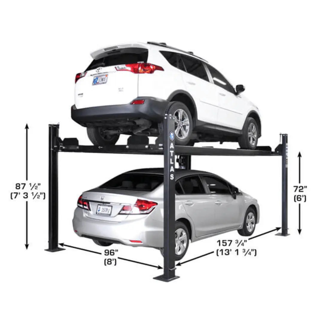 Atlas APEX8 ALI Certified Hobbyist 8,000 lb. Capacity 4-Post Lift