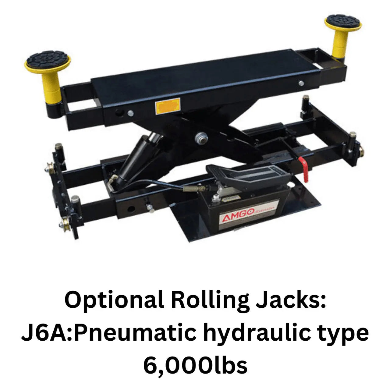 Amgo PRO-12SX 12,000 lb. 4 Post Lift Truck Service Combo
