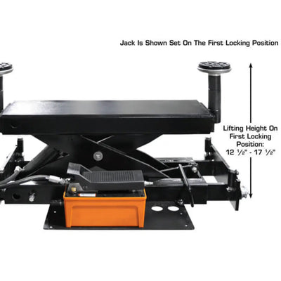 Atlas ALI Certified APEX9 4-Post Lift + RJ6 Rolling Bridge Jack Combo