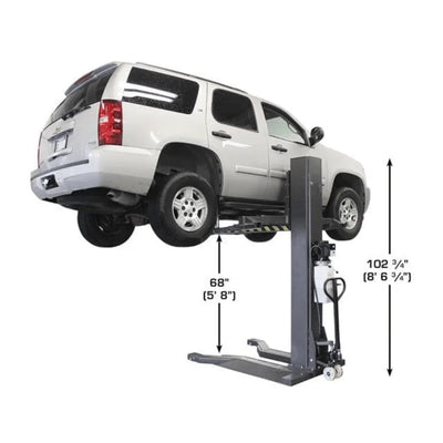 Atlas PSP-6000 6,000 lb Single Post Portable Car Lift