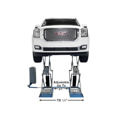 Atlas SLP9K Full-Rise 9,000 lb Capacity Scissor Lift