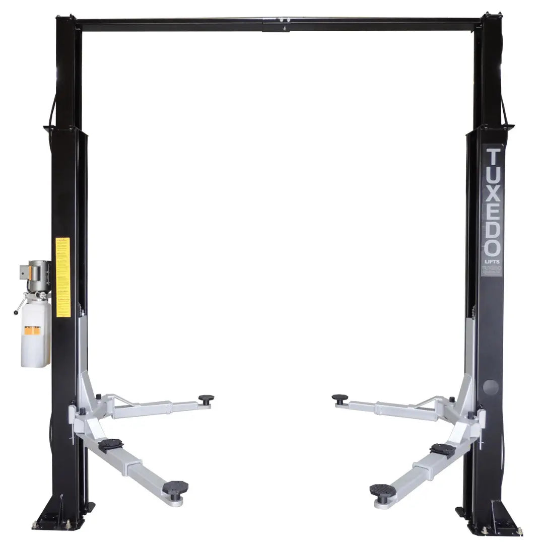 Valor - VP9KAC-TUX 9,000 lb 2 Post Clear Floor - Asymmetric