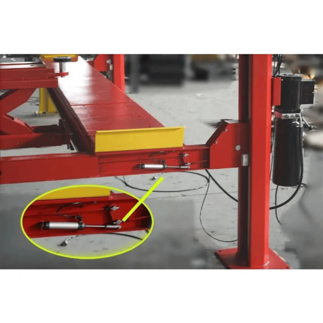 Katool KT-4H150 15,000 lbs 4 Post Alignment Lift With Rolling Jack