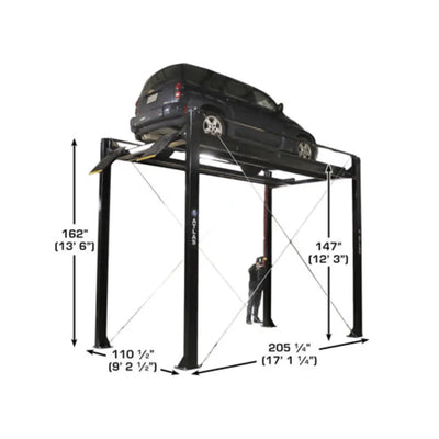 Atlas Garage PRO7000ST Super Tall 7,000 lb. Capacity 4-Post Lift