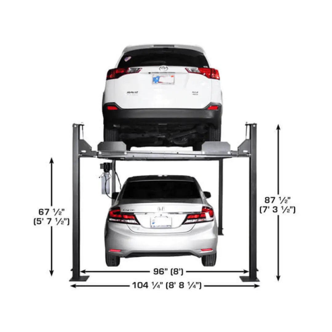 Atlas APEX8 ALI Certified Hobbyist 8,000 lb. Capacity 4-Post Lift