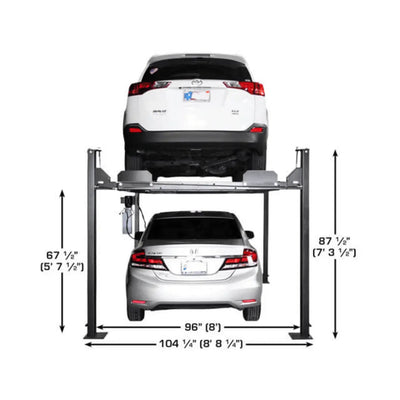 Atlas APEX8 ALI Certified Hobbyist 8,000 lb. Capacity 4-Post Lift