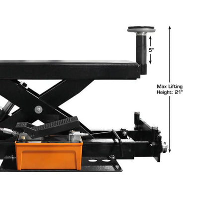 Atlas ALI Certified APEX9 4-Post Lift + RJ6 Rolling Bridge Jack Combo